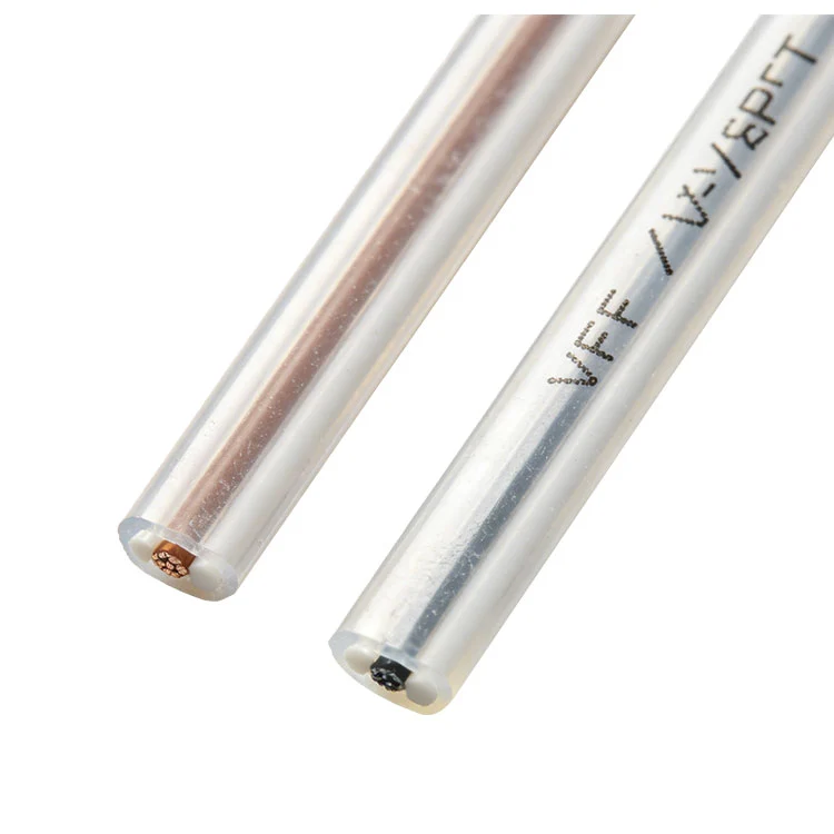 Sârmă plat cu două nuclee izolate din PVC în stil japonez (VFF/VHF)